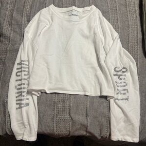 Victoria Secret Cropped Hoodie